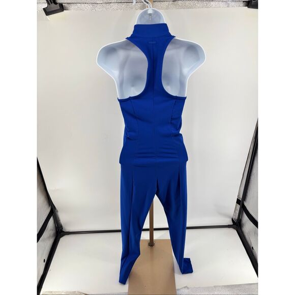 Victoria’s Secret Jumpsuit One Piece Pantsuit Blue Sleeveless Size Small - Picture 10 of 11